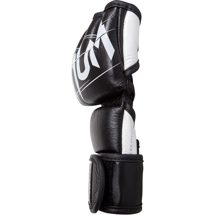 MMA рукавички Venum Undisputed чорні L-XL, шкіряні, для змішаних єдиноборств
