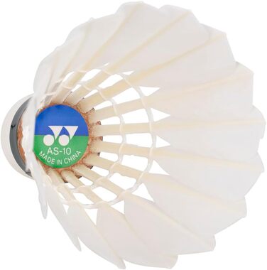 Волан для бадмінтону YX AS 10 (туба 12 шт.) - професійний волан для гри