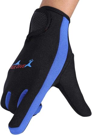 Рукавички для дайвінгу VGEBY1, 1 пара, 3 кольори, п'ятипалі неопренові рукавички для дайвінгу, снорклінгу, каякінгу, серфінгу та інших водних активностей, темно-синій L