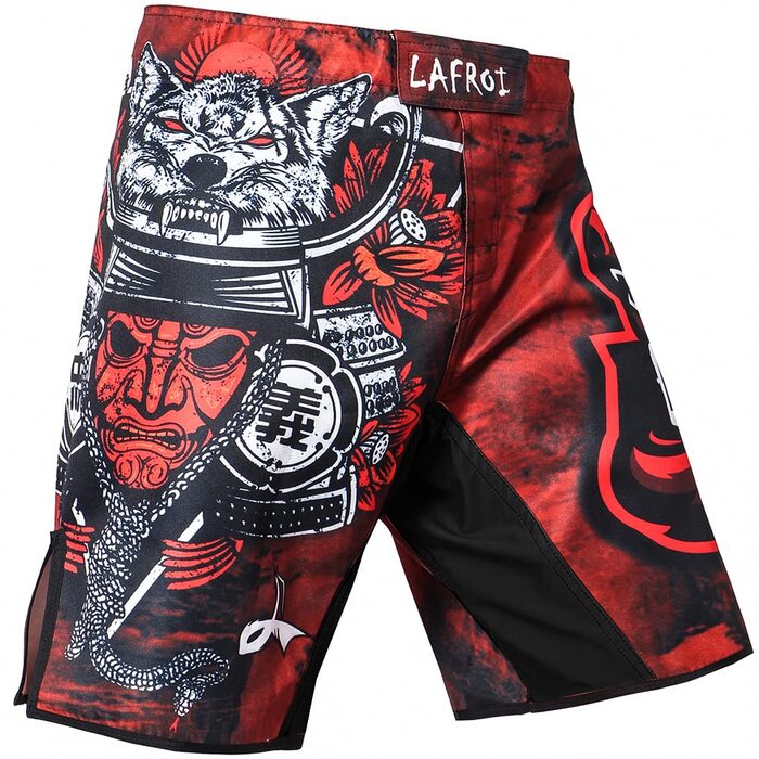 Боксерські шорти для MMA та крос-тренінгів LAFROI Warrior з кишенею та шнурком, чоловічі, розмір M