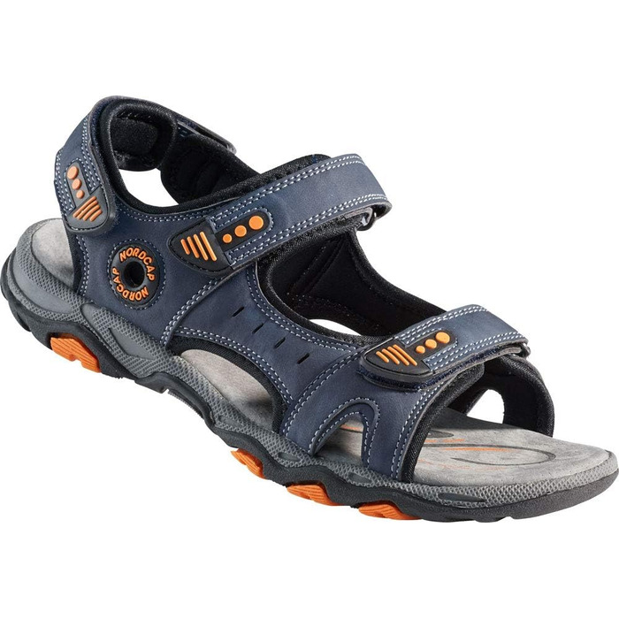 Трекінгові сандалі NORDCAP для жінок та чоловіків, зручні для піших прогулянок, з профільною підошвою та застібкою-липучкою, розміри 37-46, різні кольори, джинсовий синій