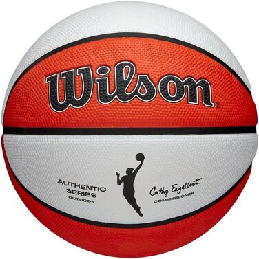 Баскетбольний м'яч WILSON WNBA Authentic Series, розмір 6, 28.5', для вулиці