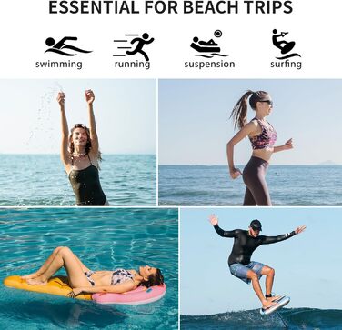 Чоботи для плавання IceUnicorn: унісекс, чорно-сині, 45 EU