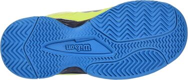 Тенісні кросівки Wilson RUSH PRO JR QL для дітей, універсальні, зелено-сині