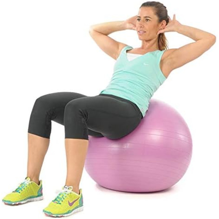 Гімнастичний м'яч PEZZIBALL MAXAFE 53 см, фіолетовий, ATC Handels GmbH