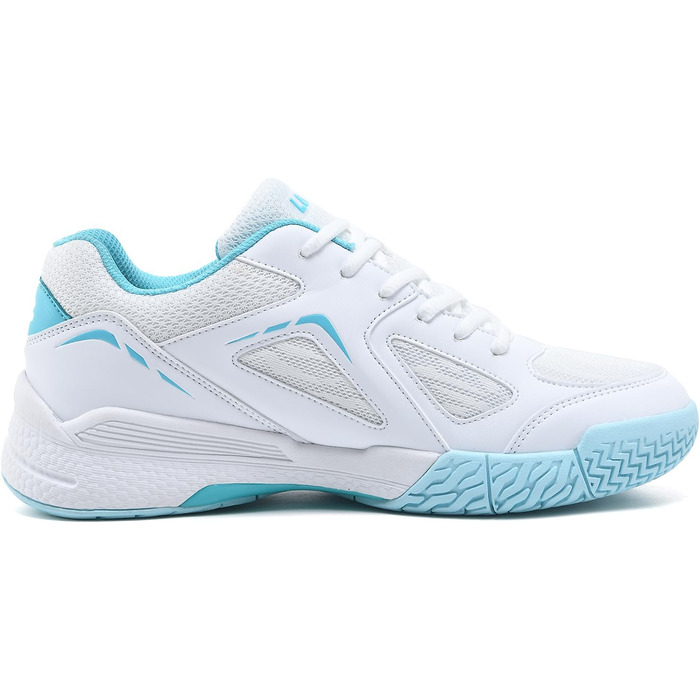 Жіночі тенісні кросівки P601, неслизькі, з амортизацією, стабілізуючі, дихаючі, біло-блакитні, 42 EU