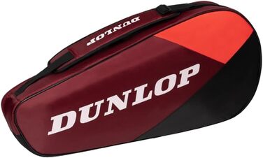 Ракетки для тенісу Dunlop CX Club 3 шт, чорні/червоні