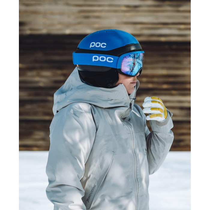 Гірськолижна маска POC Fovea Clarity Comp для змагань, синя лінза Spektris Blue, колір Natrium Blue