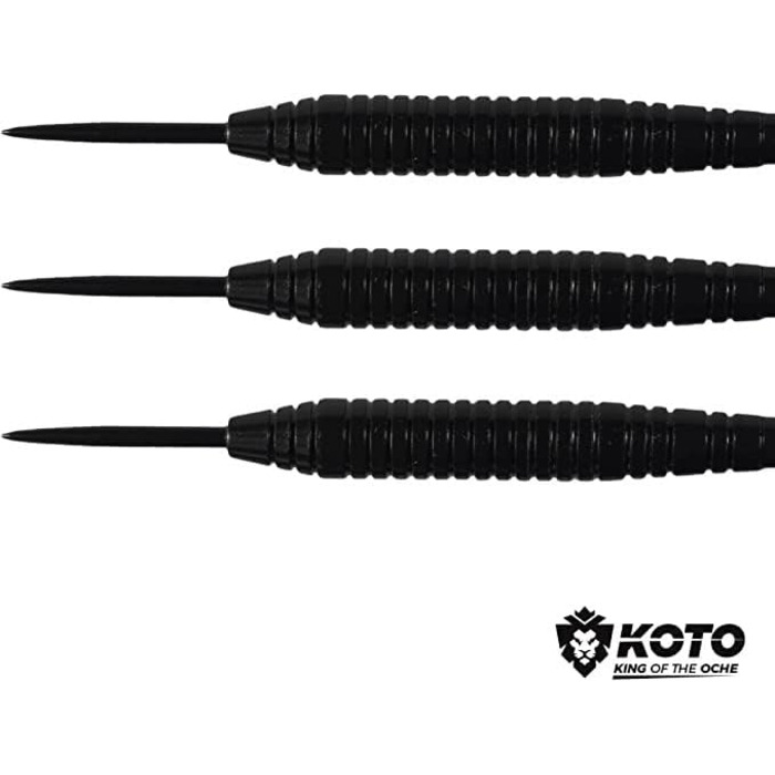 Дартс KOTO Pro Edition, професійна мішень турнірного розміру та набір дротиків 23 г з металевим вістрям