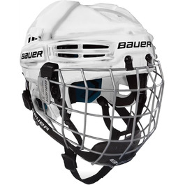 Дитячий хокейний шолом Bauer Prodigy з маскою, білий, універсальний розмір
