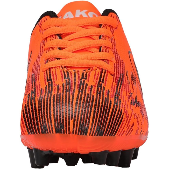 Дитячі футбольні черевики JAKO Stepover (33 EU, Неоновий помаранчевий, Чорний)