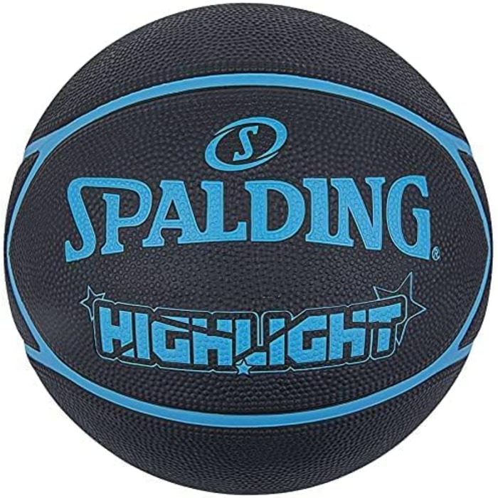 Баскетбольний м'яч Spalding Highlight 7 розмір, чорний, унісекс