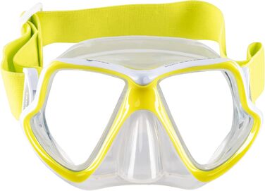 Набір для підводного плавання Mares Aquazone Combo Wahoo Neon: маска і трубка для дорослих, унісекс, жовтий колір