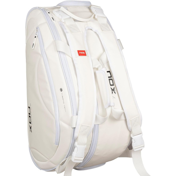 Сумка для падельної ракетки Nox Pro Series Weiss, біла