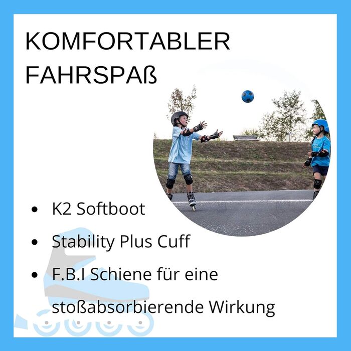 Інлайнери K2 для хлопчиків, розмір EU 29-34 (10-1 UK, 11-2 US)