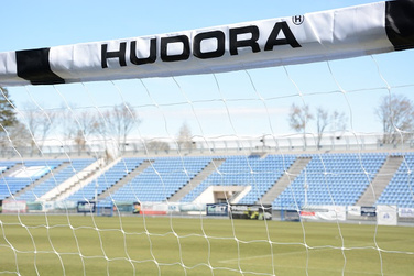 Переносні футбольні ворота Hudora Stadion 3x2 м, сталеві