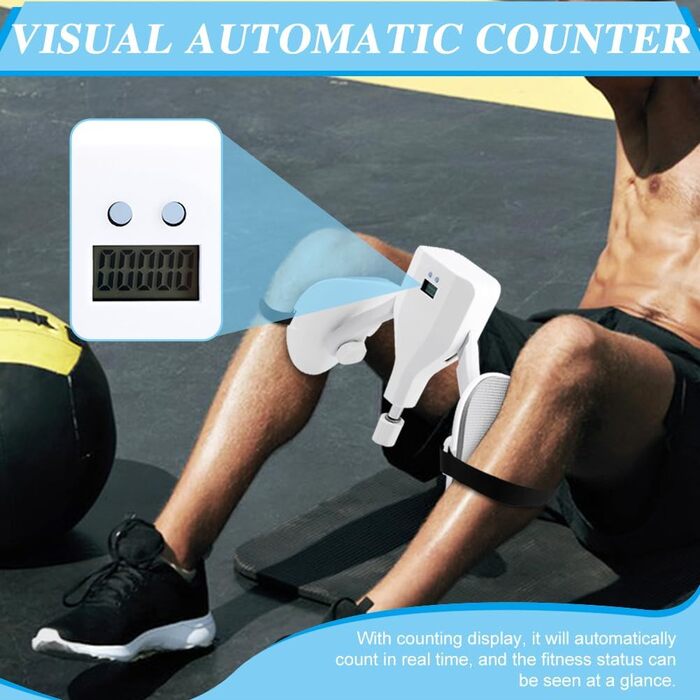 Тренування стегон та внутрішньої поверхні ніг Thigh Master: регульований опір 10.0-35.9 кг, для формування сідниць та зміцнення м'язів тазу