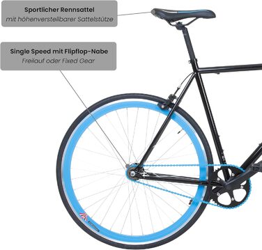 Велосипед Galano Blade Fixie 28