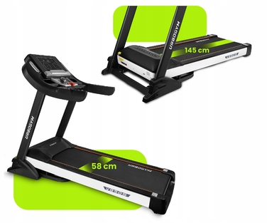 Електрична бігова доріжка Urbogym V850S (до 150 кг)