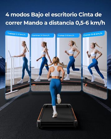 Walking Pad: компактне складане бігове полотно для дому та офісу з пультом керування. Європейський стандарт.