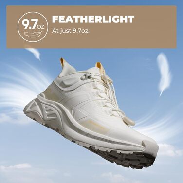 Жіночі трекінгові черевики NORTIV 8 - легкі, дихаючі, для хайкінгу та роботи (36.5 EU, Бежевий)