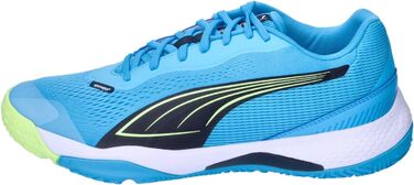 Кросівки PUMA Solarstrike III для залу: унісекс, розмір 42 EU, кольори Luminous Blue, Club Navy, Fizzy Apple