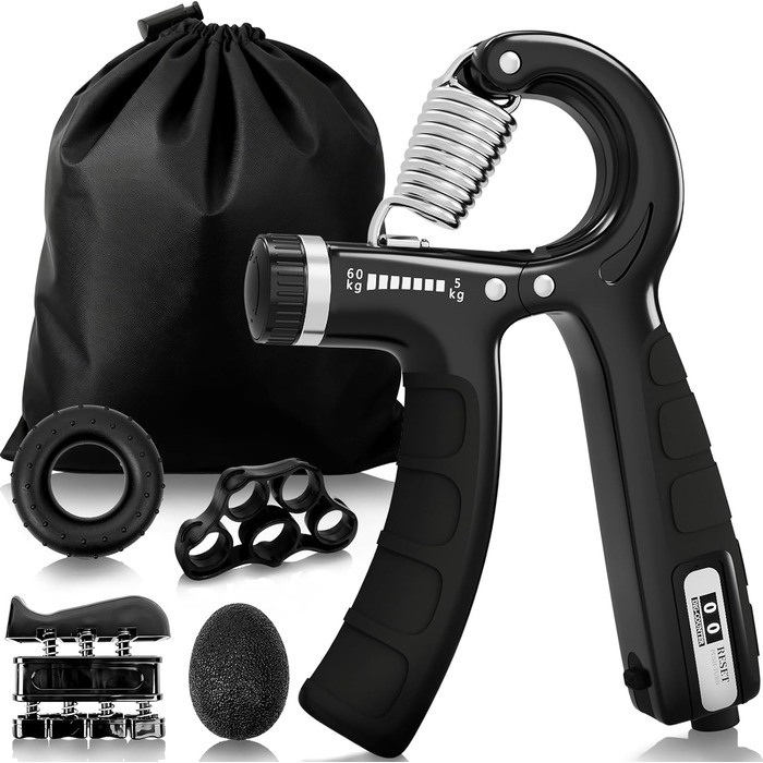 Набір для тренування зап'ястя 2 шт. (5-60 кг), тренажер для рук, Grip, FC0101, блакитний