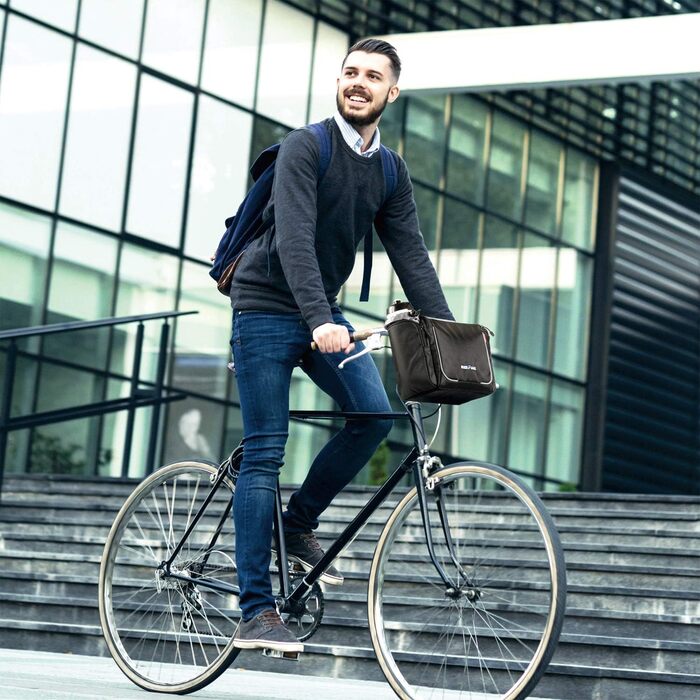Сумка на кермо KlickFix Aventour Sport, 7 л, чорна