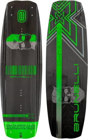 Вейкборд Brunelli Carbon 138 см з кріпленнями XL (43-47)