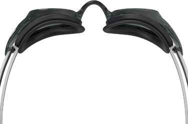 Унісекс окуляри для плавання Speedo Vanquisher 3.0, чорні, димчасті лінзи, універсальний розмір