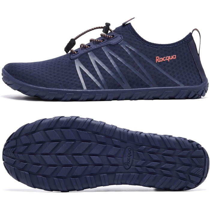 Водні черевики Raqua для плавання та відпочинку на пляжі (Unisex, 40 EU, Hd137 Navy)