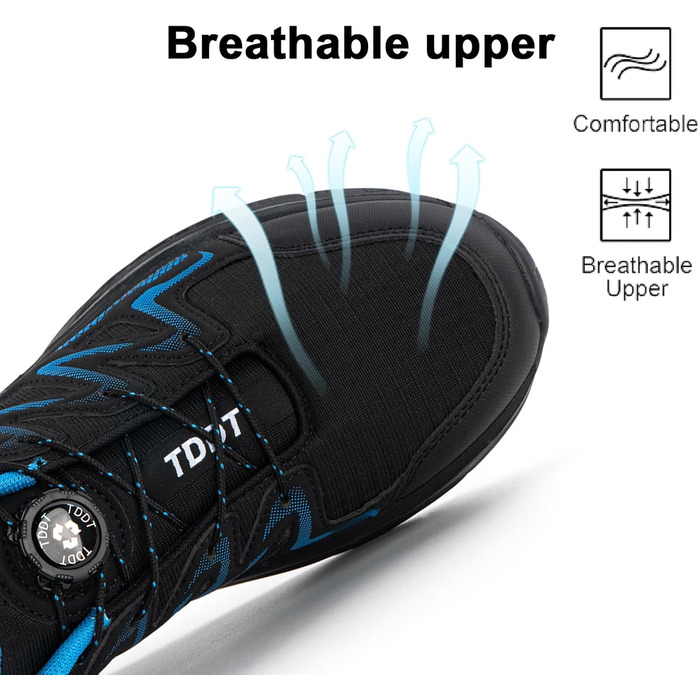 Кросівки для чоловіків та жінок, спортивні, для бігу по пересіченій місцевості, трекінгові, чорні, розмір EU 37-47 (J1 Синій, 46 EU)