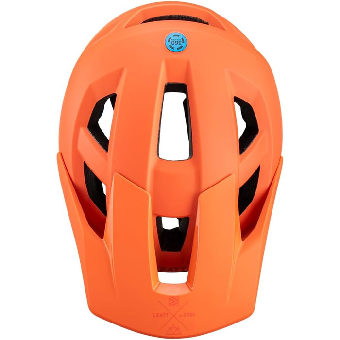 Велосипедний шолом Leatt MTB All Mountain 2.0 помаранчевий