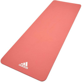 Килимок для йоги Adidas, нековзний, 8 мм, без ПВХ, 176×61 см, для йоги та пілатесу, різні кольори