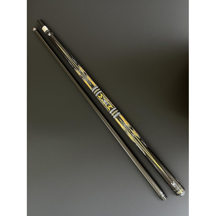 Професійний більярдний кий Aureate 21 oz з кейсом, канадський клен, 13 мм наконечник, 147,3 см, вага 18,19,20,21,22 г, блакитний, чорний, червоний, сірий, зелений