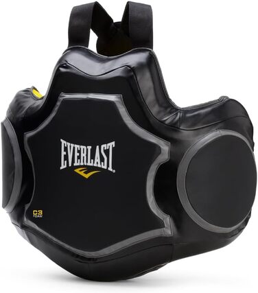 Захисний жилет для боксу Everlast, унісекс, чорний, універсальний розмір