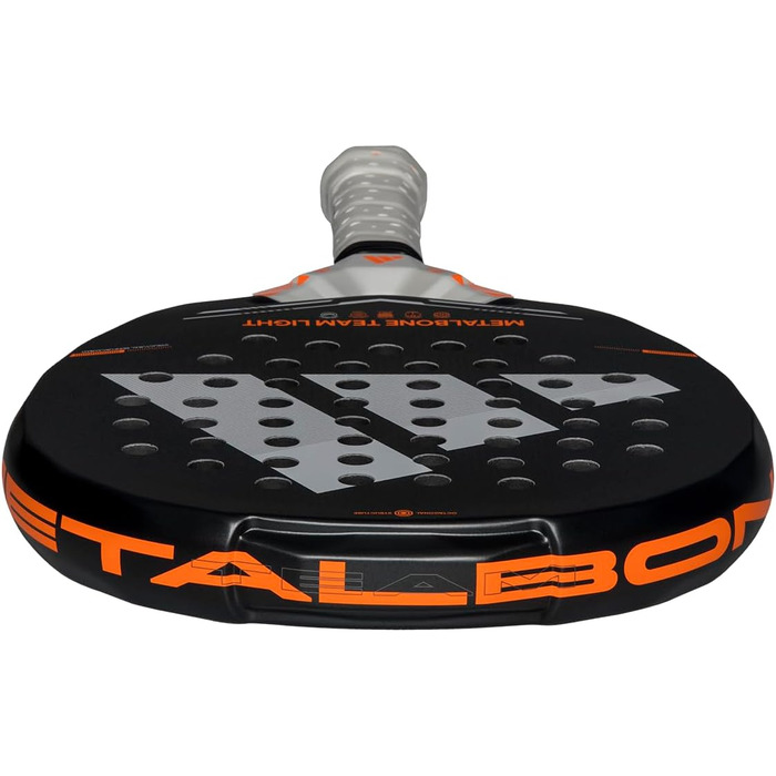 Ракетка для падел Adidas Metalbone Team Light 2026 (466г) - чорна, повна поверхня