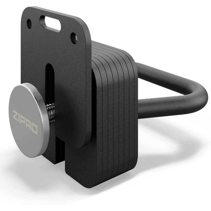 ZIPRO Kettlebell SQUARE: регульована гиря до 19 кг для силових тренувань та фітнесу вдома