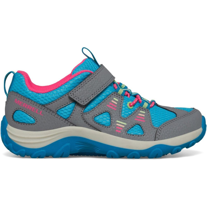 Дитячі трекінгові черевики Merrell Trail Chaser 2, унісекс, сіро-бірюзові