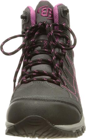 Жіночі трекінгові черевики Brütting Mount Shasta сіро-чорно-рожеві (37 EU)