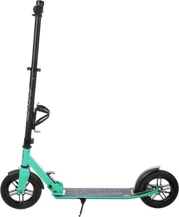 Скутер Raven Roller Cityroller Snug AIR з колесами 200 мм, дзвіночком та тримачем для пляшки (м'ятний)