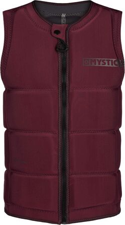Рятувальний жилет для кайтсерфінгу та віндсерфінгу Mystic Watersports Star Impact Front Zip для чоловіків, бензиновий