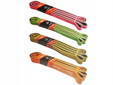 Набір фітнес-резинок MajesticSport BiColor, 4 шт.
