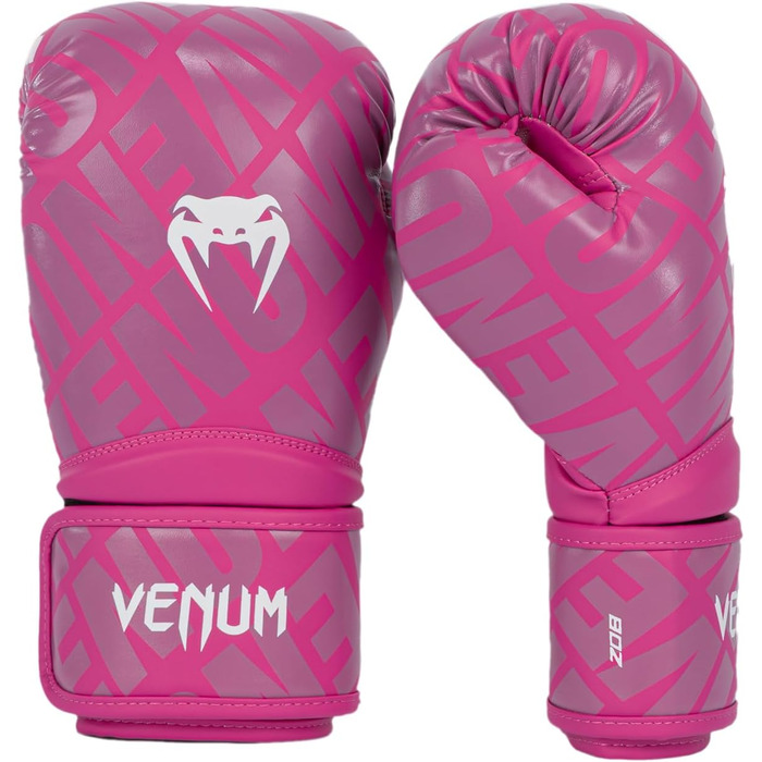 Боксерські рукавички Venum Contender 1.5 XT для дітей, біло-рожеві, 6 Oz