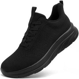 Чоловічі Slip-On кросівки DimaiGlobal без шнурівків: легкі, дихаючі, для занять спортом та відпочинку, розмір 40 EU, чорний колір