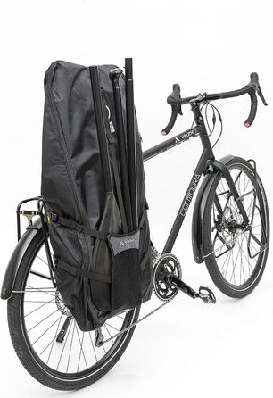 Велосумка VAUDE Trailcargo, універсальна, чорна
