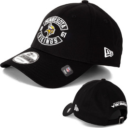 Кепка New Era 9FORTY Limited Edition (Minnesota Vikings, чорний) – оригінальна бейсболка MLB, NBA, NFL