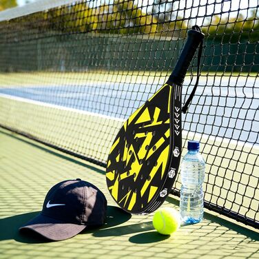 Набір для пляжного тенісу (2 ракетки) Padelschläger ABS/EVA, з м'ячами та сумкою для перенесення - для дорослих, пляж, подвір'я, басейн