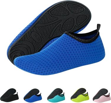 Водні тапки Sfit для жінок та дітей: спортивні, нековзкі, швидковисихаючі, розміри 22-45, колір кобальт