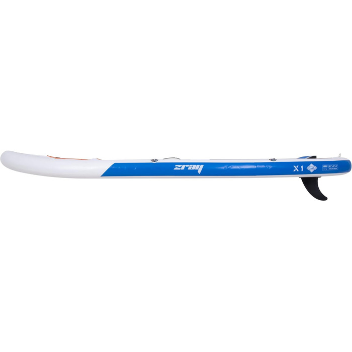 Надувна SUP-дошка Zray X1 310x81x15 см з веслом, насосом і сумкою, синя, Dropstitch